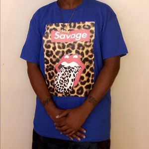 Custom made savage shirt